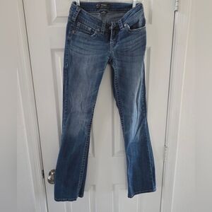 Womens Aiko Blue Bootcut Jeans